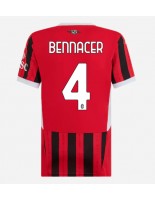 AC Milan Ismael Bennacer #4 Domácí Dres pro Dámské 2024-25 Krátký Rukáv